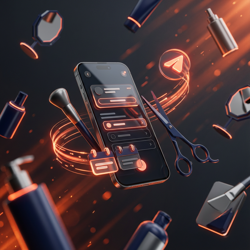 Telegram MiniApp для записи на услуги салона красоты «BeautyBooking»